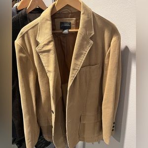Corduroy sport suit coat sized XL
